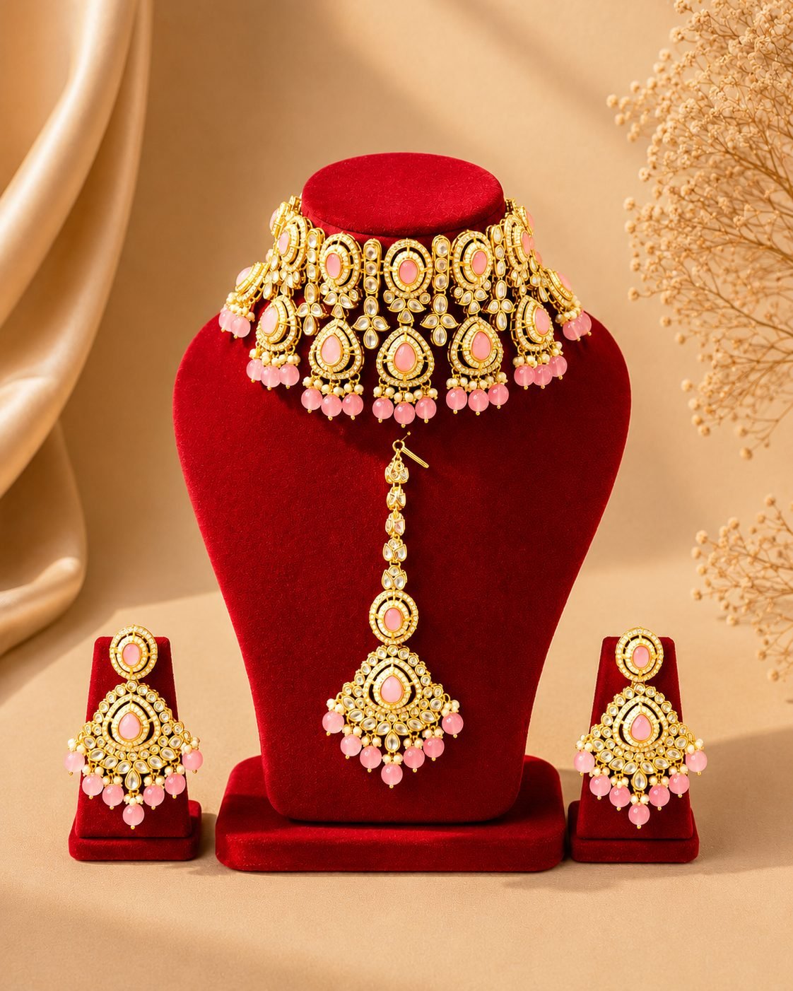 Pink Choker set