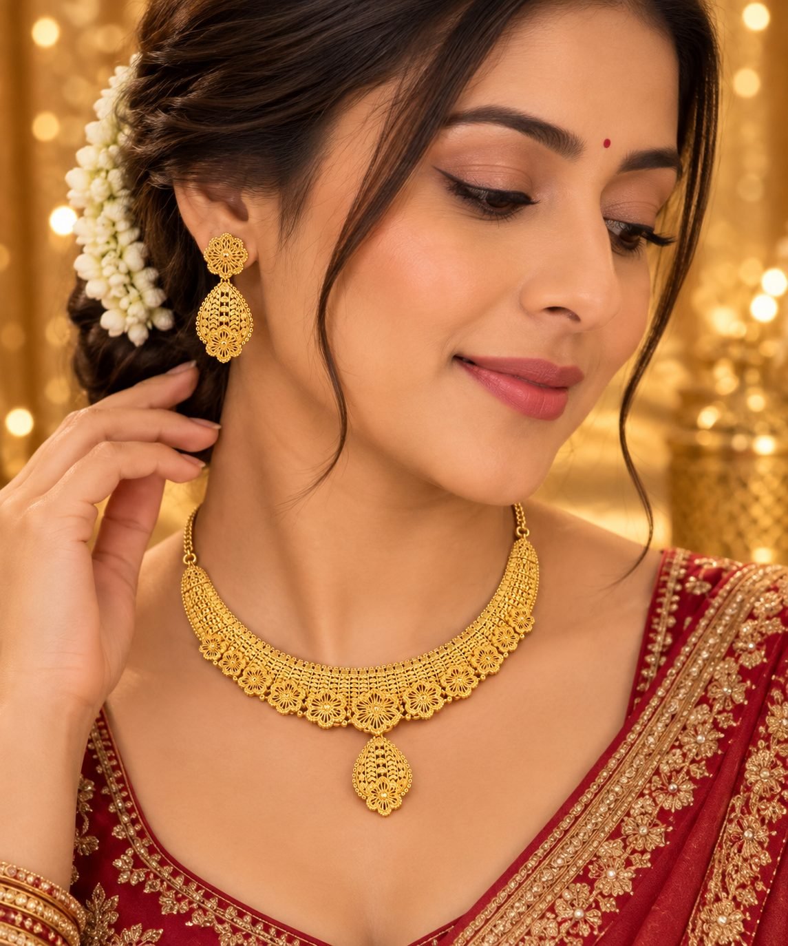 Dil forming gold plated set in Default