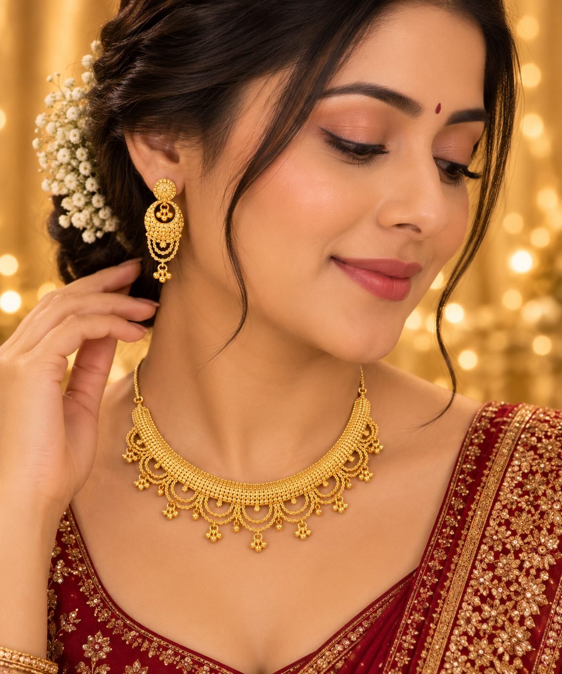 Jas forming gold plated set in Default