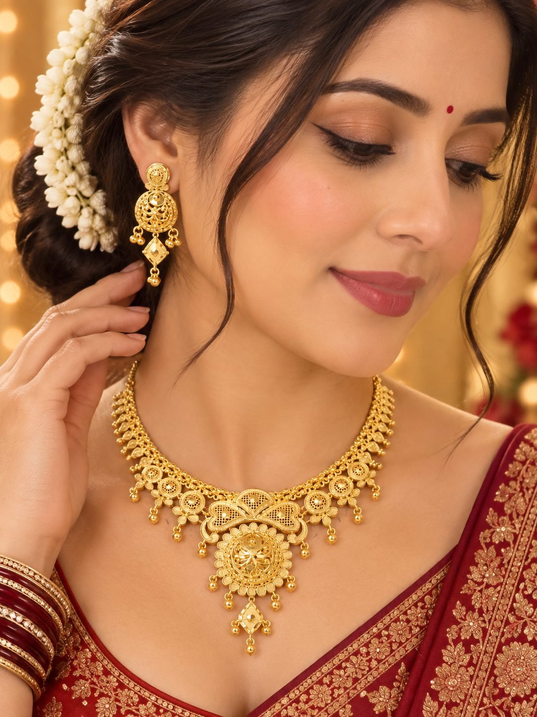 elegant forming gold plated set in Default