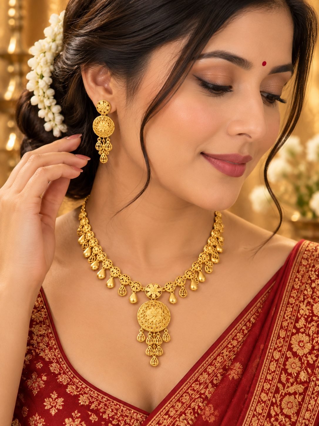 Turkish style gold plated set in Default