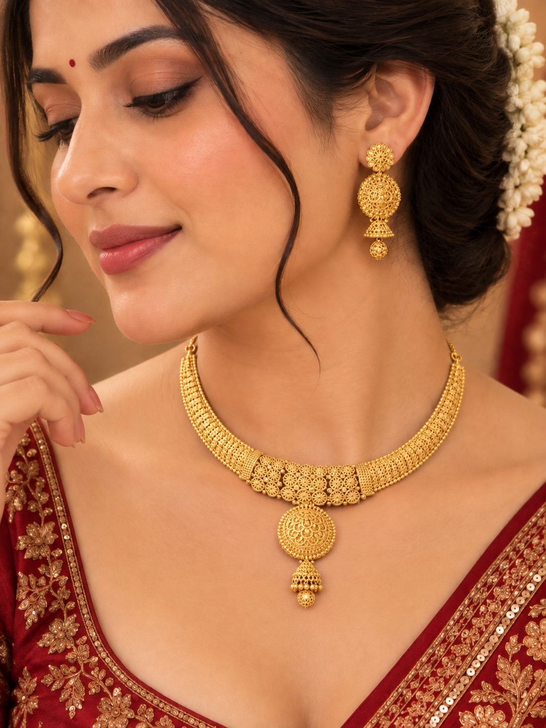 mahira forming gold plated set in Default
